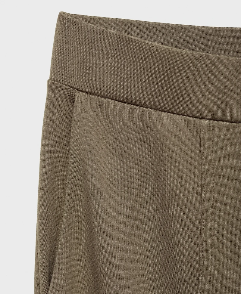 Mango Women's Elastic Waist Jogger Pants