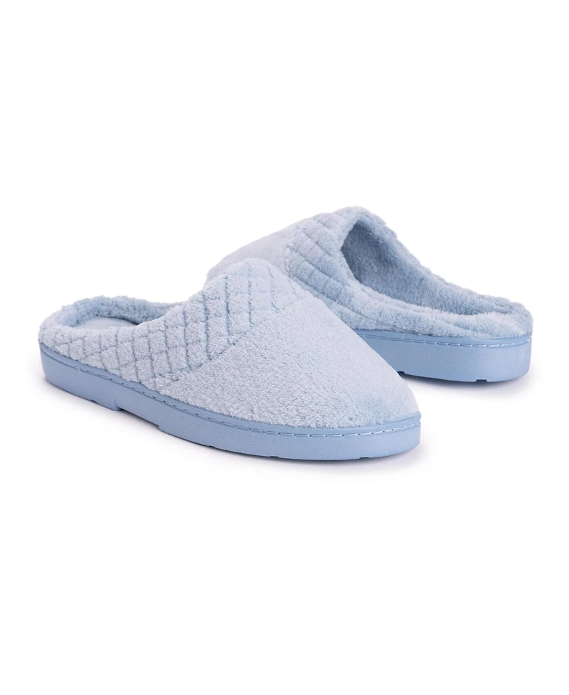 Muk Luks Women's Quilted Clog Slippers