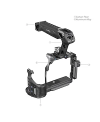 SmallRig Rhinoceros Basic Cage Kit for Sony Alpha 7R V, Alpha 7 Iv, Alpha 7S Iii