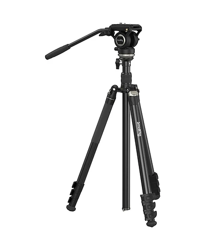 SmallRig CT210 4-Sections Aluminum Video Tripod Kit