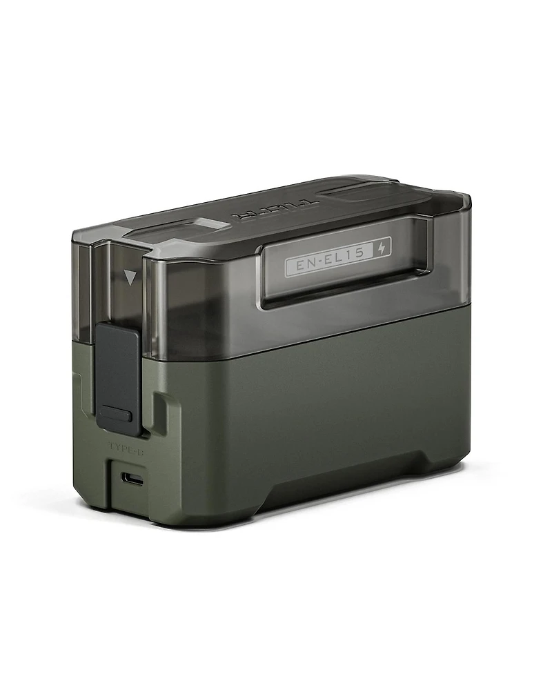 Tilta 4-Channel Portable Charging Station for En-EL15C Battery, Green
