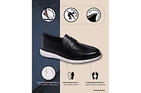 Marc Joseph New York Men's Empire Street Hands-Free Slip On Technology Lightweight Penny Loafers