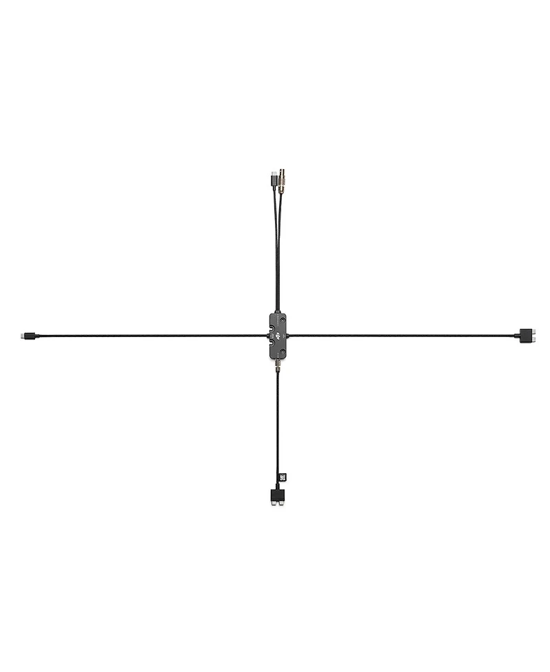 Dji Focus Pro LiDAR to Transmission Cable Hub, Black