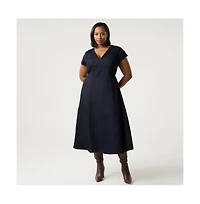 Estelle Abbie Denim Midi Dress