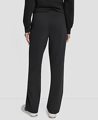 Dkny Women's Sport Stacked Transfer Logo Track Pants