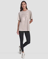 Dkny Women's Oversized Short Sleeve Tunic T-Shirt