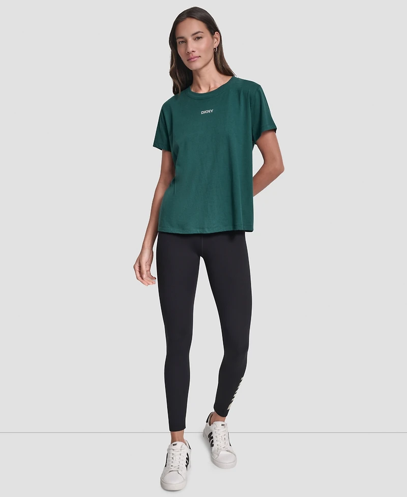 Dkny Women's Studded-Logo T-Shirt
