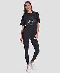 Dkny Women's Oversized Short Sleeve Tunic T-Shirt