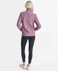 Dkny Women's Full-Zip Varsity Logo Top