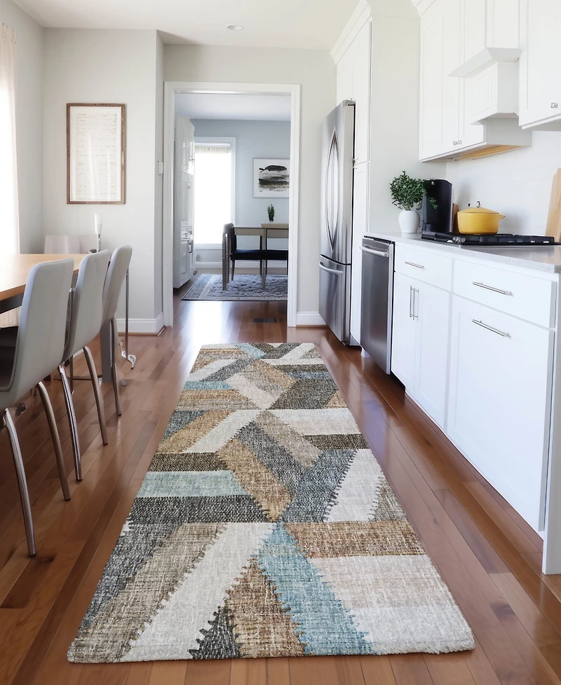 Dalyn Lorenzo Washable LN1 2'3"x7'6" Runner Area Rug