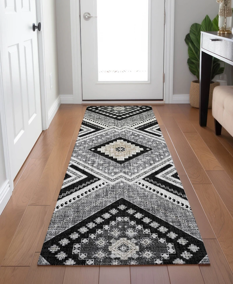Dalyn Portico Washable PO5 2'3"x7'6" Runner Area Rug