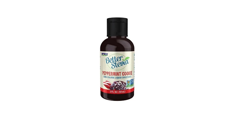 Now Foods BetterStevia Liquid Peppermint Cookie ,2 Oz