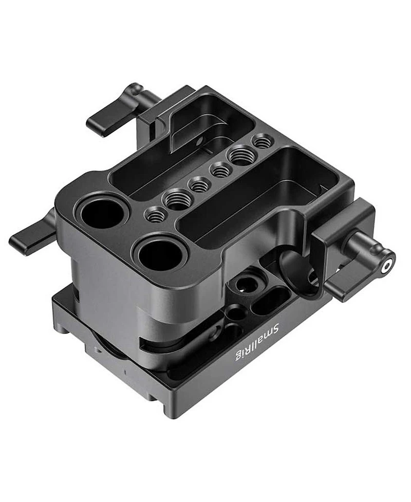 SmallRig Universal 15mm Rail Support System Baseplate with Thumb-Lever Locks