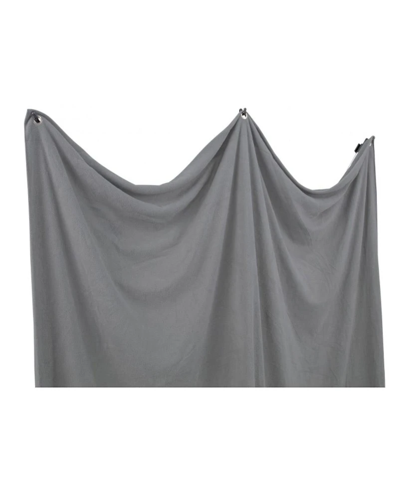 Westcott 8x8' X-Drop Pro Wrinkle-Resistant Backdrop Kit with Stand, Neutral Gray