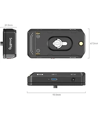 SmallRig SmallRig Np-f Battery Adapter Mount Plate Kit with Dummy Battery Power Cable for Sony Np-FZ100 (Advanced Edition)