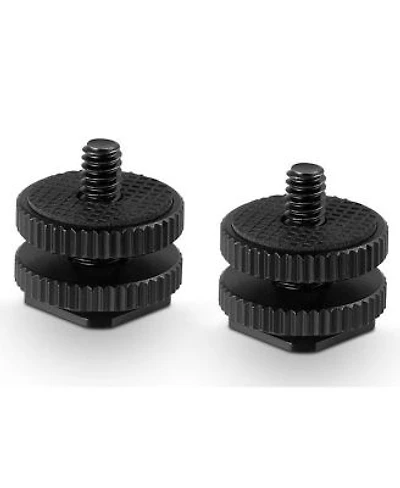 Smallrig Cold Shoe Adapter With 3 8 X22 To 1 4 X22 Thread 2 Pack