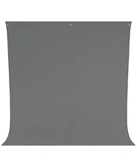 Westcott 9' x 10' Neutral Gray Wrinkle Resistant Backdrop