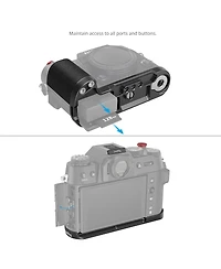 SmallRig SmallRig Silicone L-Shape Grip for Fujifilm X-T50, Black