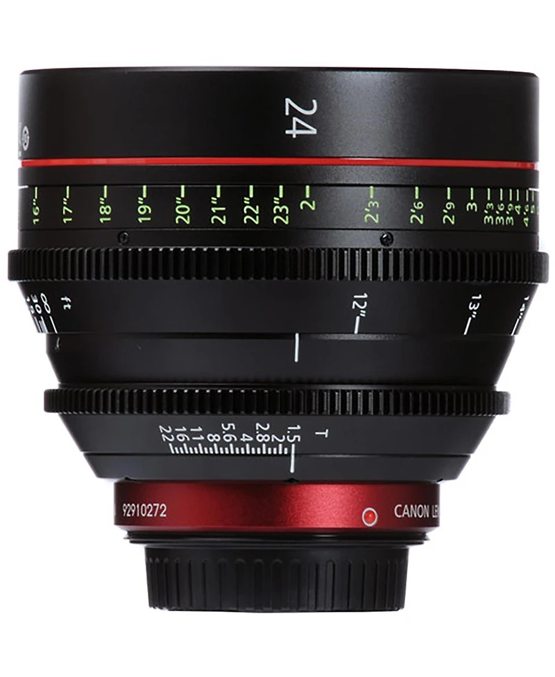 Canon Cinema Prime Cn-e 24mm T1.5 L F Lens for Canon Ef