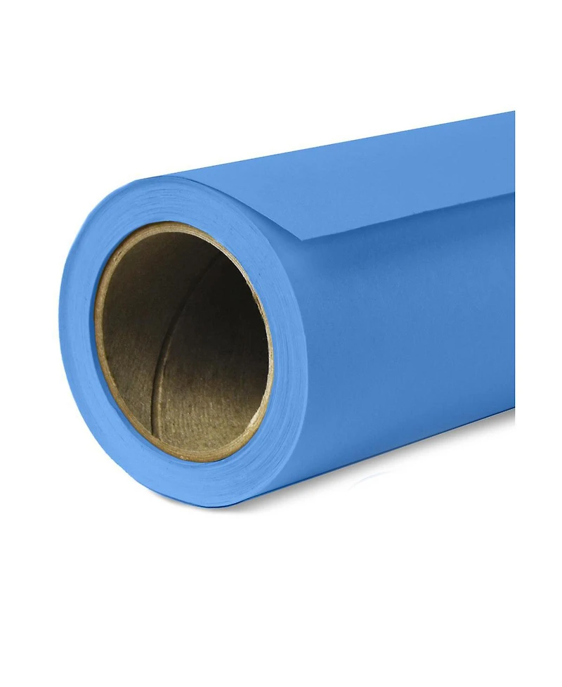Savage Widetone Seamless Background Paper, 53" wide x 36', Studio Blue, #58