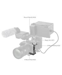 SmallRig HawkLock Quick Release Half Cage for Sony FX3/FX30 Camera