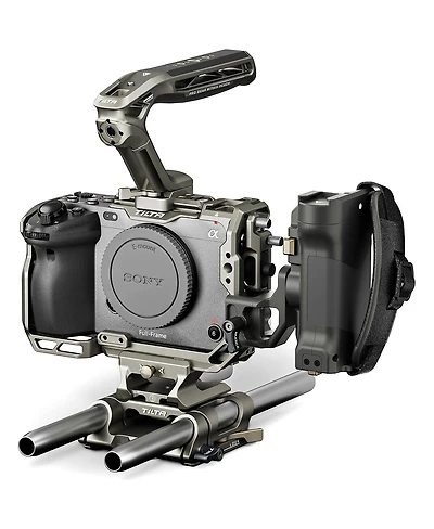 Tilta Full Camera Cage Pro Kit for Sony FX3 & FX30 V2, Titanium Gray