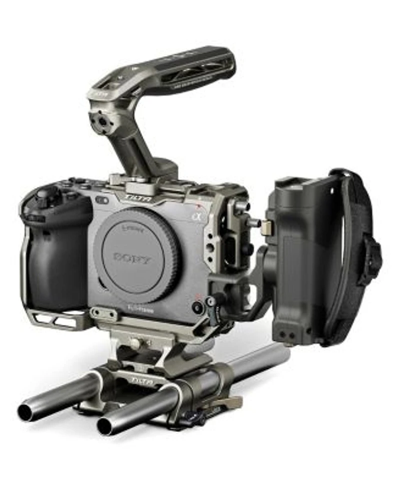 Tilta Full Camera Cage Pro Kit For Sony Fx3 Fx30 V2 Titanium Gray