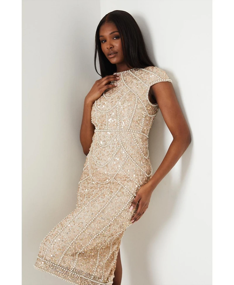 Coast Women's Embellished Pencil Dress