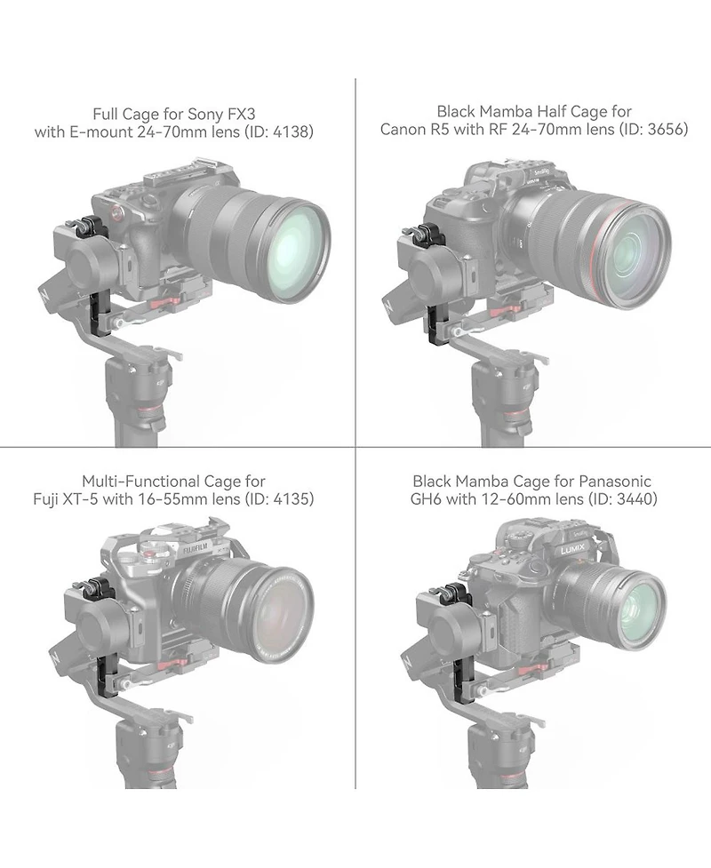 SmallRig Extended Vertical Arm for Dji Rs 3 Mini