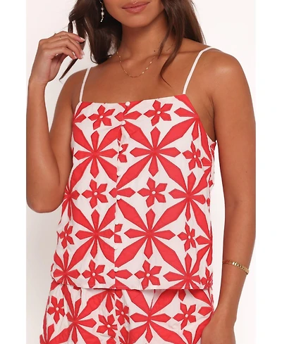Petal and Pup Women's Allura Top - Red