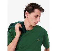 Lacoste Men's Short Sleeve Crewneck Logo T-Shirt