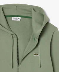 Lacoste Men's Zip-Up Fleece Hoodie