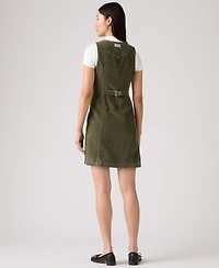 Levi's Women's Vianna Denim Button-Front Vest Dress