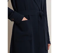 Lauren Ralph Women's Double-Faced Wrap Coat