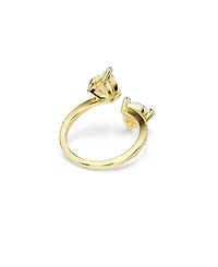 Swarovski Mesmera Attract Gold-Tone Plated Open Ring