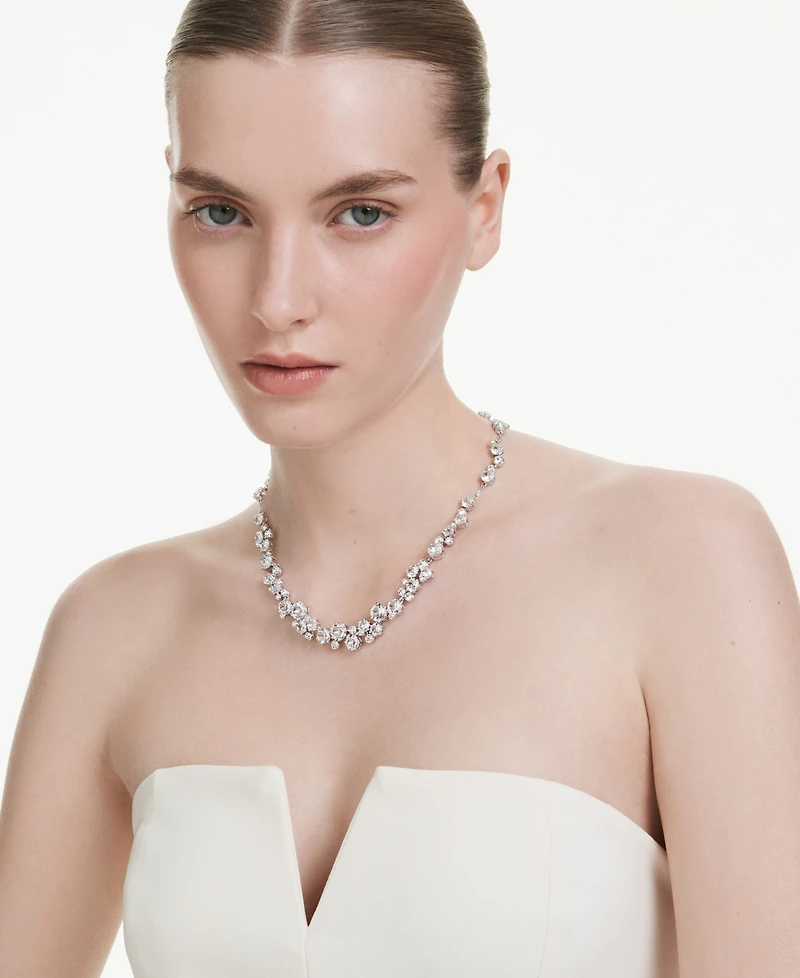 Swarovski Constella Rhodium Plated Necklace