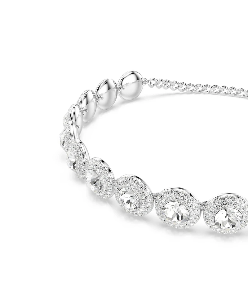 Swarovski Una Angelic Rhodium Plated Choker Necklace