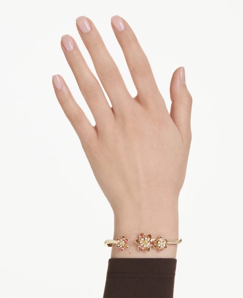 Swaroski Idyllia Gold-Tone Plated Bangle