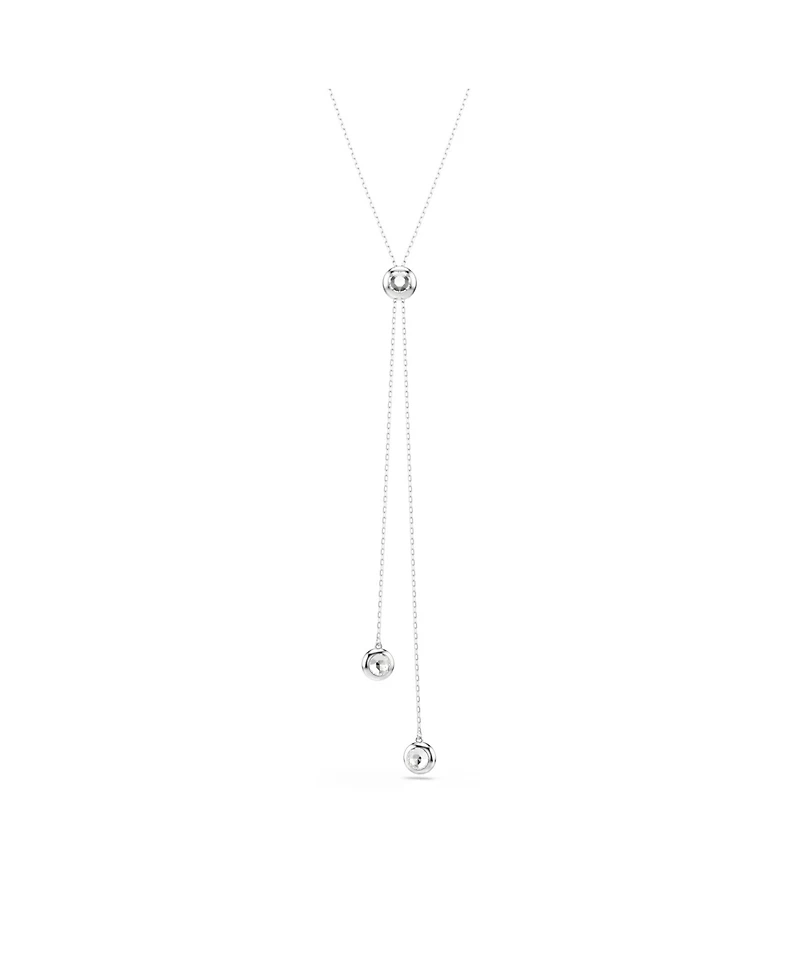 Swarovski Una Angelic Rhodium Plated Y Pendant Necklace