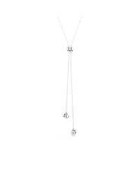 Swarovski Una Angelic Rhodium Plated Y Pendant Necklace
