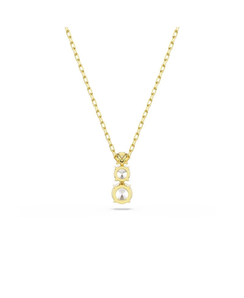 Swarovski Stilla Attract Gold-Tone Plated Pendant Necklace