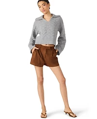 Steve Madden Women's Imelda Pocket Detail Shorts