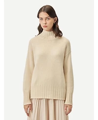 Gobi Cashmere Women's Relaxed-Fit Cashmere Turtleneck