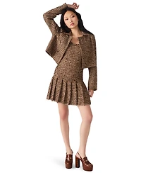 Steve Madden Women's Avie Drop Waist Mini Dress