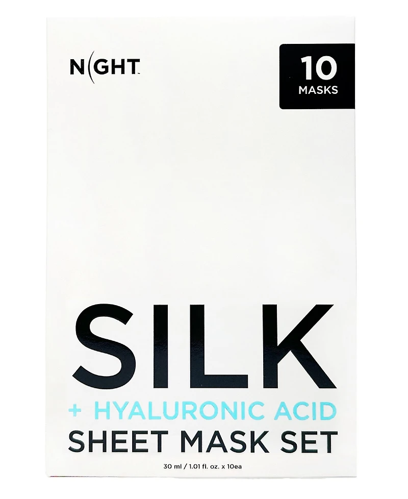 Beauty Face Mask, Hyaluronic Acid, Extra Serum, Hydrating, 10 Sheets
