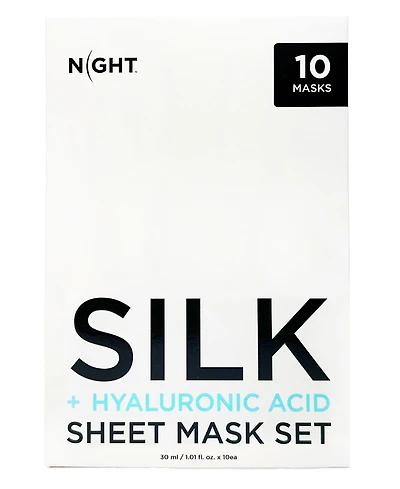 Beauty Face Mask, Hyaluronic Acid, Extra Serum, Hydrating, 10 Sheets