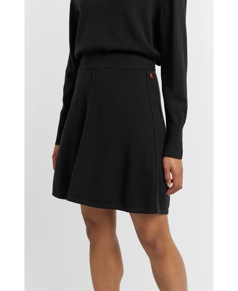 Chinti & Parker Women's Wool-Cashmere Mini Skirt