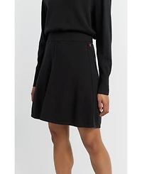 Chinti & Parker Women's Wool-Cashmere Mini Skirt