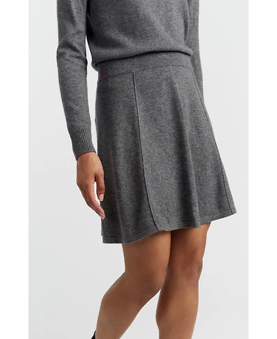 Chinti & Parker Women's Wool-Cashmere Mini Skirt