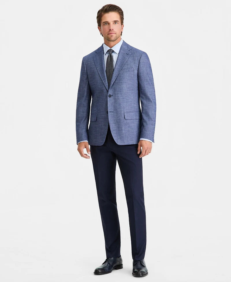 Calvin Klein Men's Solid Slim-Fit Soft Blazer
